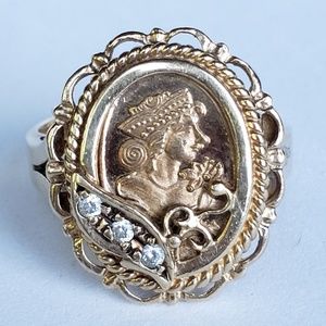 SOLD on Merc - Credit Suisse Cameo Diamond Ring